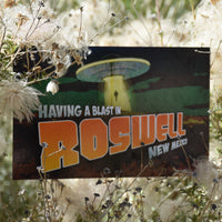 UFO Blast Postcard